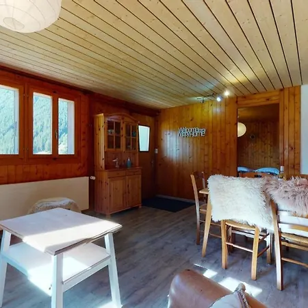Lejlighed Warm Family In Evolene, Nice Outdoor Space, View On The Mountains *